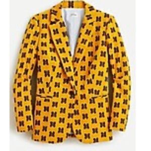 J Crew Parke blazer in butterfly corduroy NWT